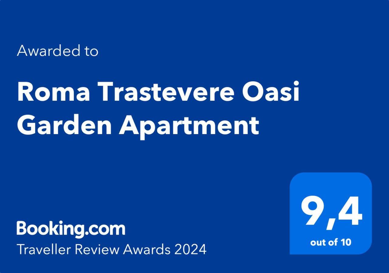 Trastevere Oasi Garden Apartment - Roma Ngoại thất bức ảnh